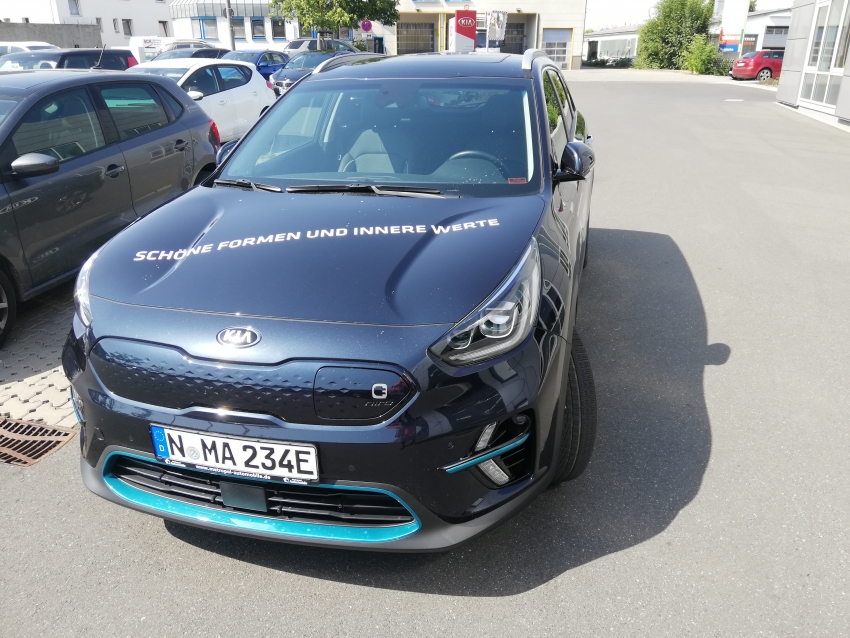 Kia e-Niro Frontansicht Kia e-Niro Frontansicht